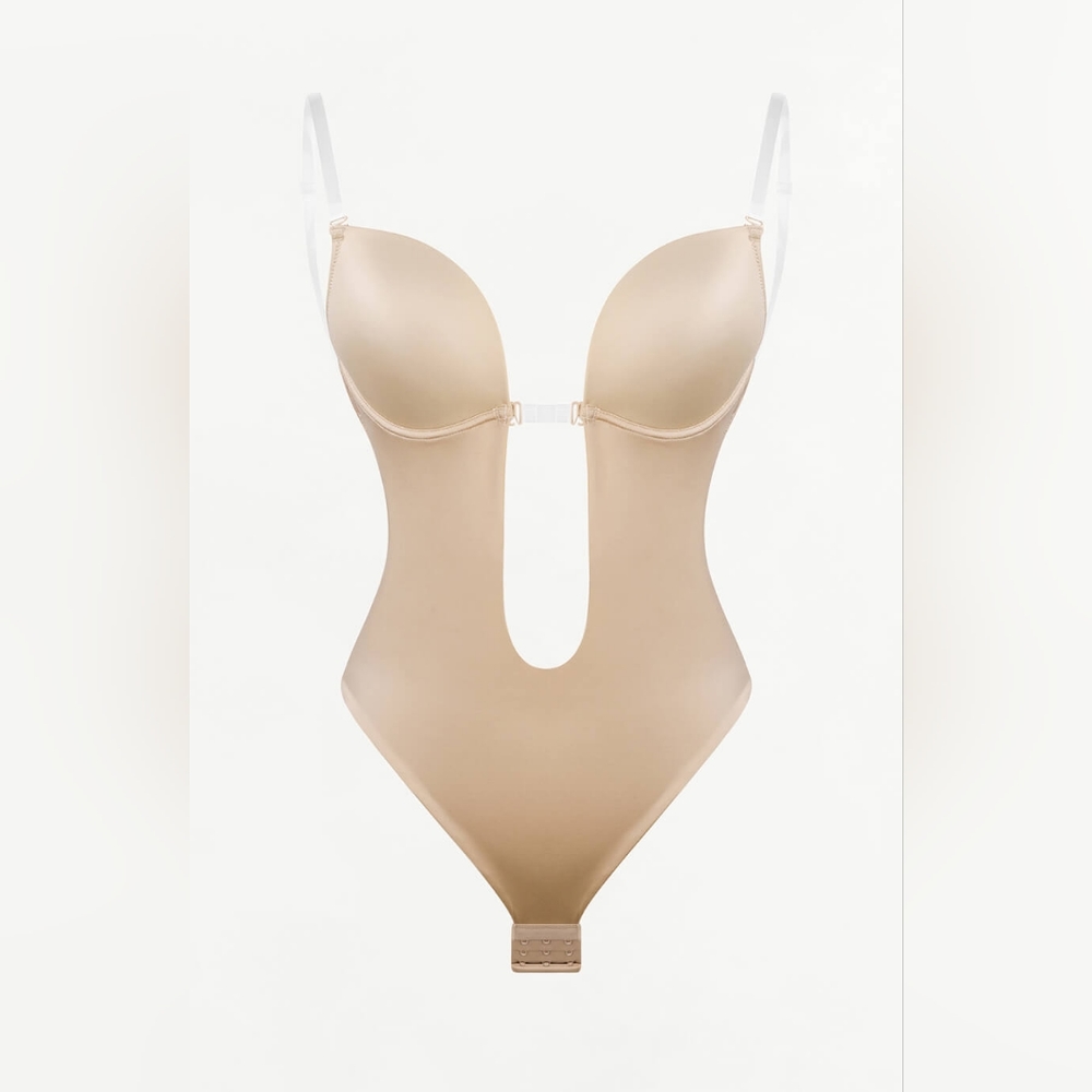 Shapellx Plunge front backless shapewear